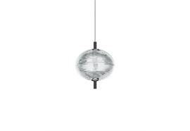 Pendelleuchte Jefferson mini klar - black chrome  240V 350mA 3W 2700K 450Lm CRI90 / IP20