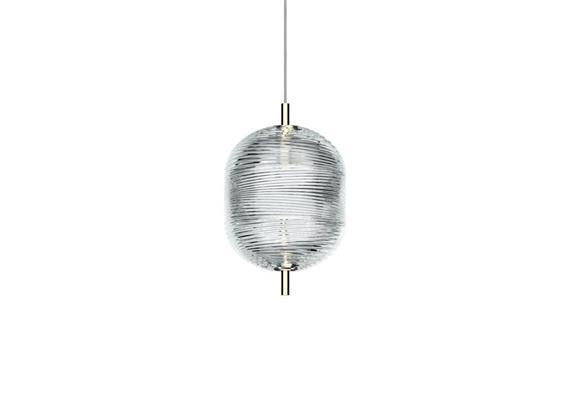 Pendelleuchte Jefferson small klar - black chrome  240V 350mA 3W 2700K 450Lm CRI90 / IP20