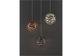 Pendelleuchte Kelly Cluster champagne matt  DC 350mA 7W 2700K 1280Lm D=18 / IP20