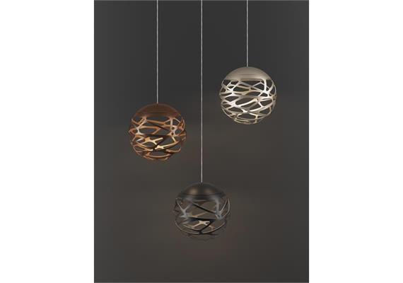 Pendelleuchte Kelly Cluster schwarz matt  DC 350mA 7W 2700K 1280lm D=18 / IP20