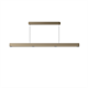 Pendelleuchte KLEEN 43W sand gold  230V/ 2700K 2390Lm L=1157 B=25 H=50mm / IP20