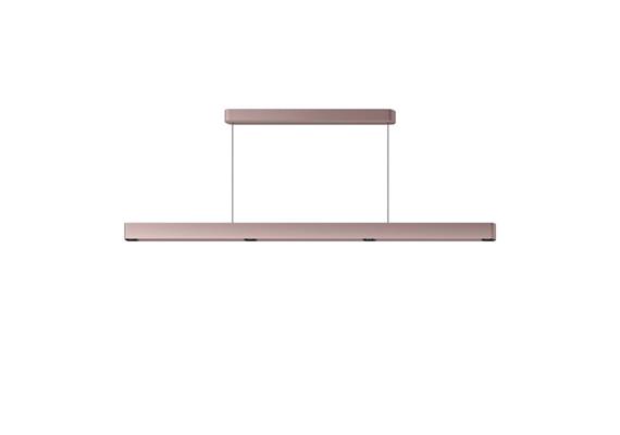 Pendelleuchte KLEEN 64W rosé gold  230V/ 2700K 3590Lm L=1897 B=25 H=50mm/ IP20