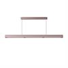 Pendelleuchte KLEEN 64W rosé gold  230V/ 2700K 3590Lm L=1897 B=25 H=50mm/ IP20