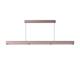Pendelleuchte KLEEN 64W rosé gold  230V/ 3000K 4220Lm L=1897 B=25 H=50mm/ IP20