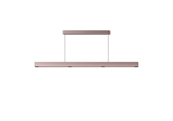 Pendelleuchte KLEEN 64W rosé gold  230V/ 3000K 4220Lm L=1897 B=25 H=50mm/ IP20
