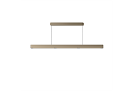 Pendelleuchte KLEEN 64W sand gold  230V/ 2700K 3590Lm L=1897 B=25 H=50mm/ IP20