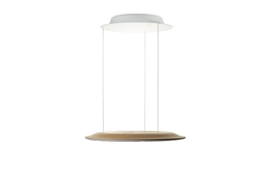 Pendelleuchte Lighting Pad R 600 Vario schwarz-Oak  240V 60W 3500lm RA90 D=700 IP20