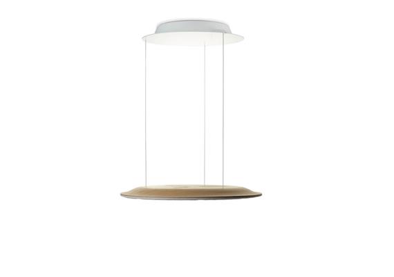 Pendelleuchte Lighting Pad R 600 Vario schwarz-Oak  240V 60W 3500lm RA90 D=700 IP20