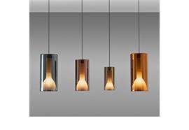 Pendelleuchte LIT large Glas violet  230V/E27/10W LED D=200mm H=420 / IP20