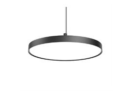 Pendelleuchte LP Slim Round schwarz  54W LED D=680mm/H=55mm  3000K Acryldiffusor