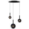 Pendelleuchte Luna Sospeso cloud 3 fix AIR dark chrome  240V 2700-4000K 27W 1290Lm IP20