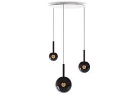 Pendelleuchte Luna Sospeso cloud 3 fix AIR phantom  240V 2700-4000K 27W 1290Lm IP20