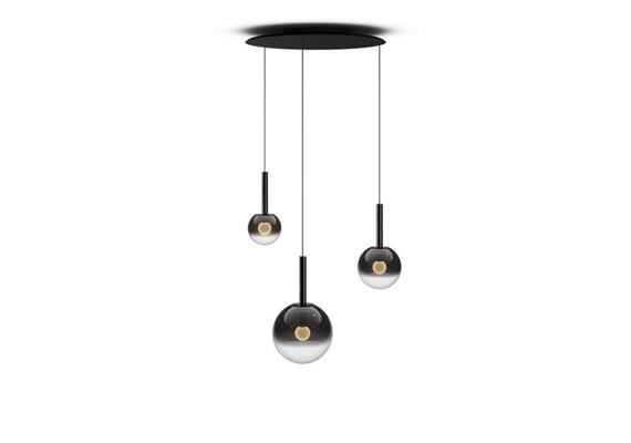 Pendelleuchte Luna Sospeso cloud 3 fix AIR phantom  240V 2700-4000K 27W 1290Lm IP20