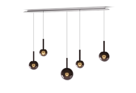 Pendelleuchte Luna Sospeso cloud 5L fix AIR phantom  240V 2700-4000K 45W 2150Lm IP20