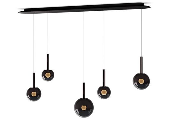 Pendelleuchte Luna Sospeso cloud 5L fix AIR phantom  240V 2700-4000K 45W 2150Lm IP20