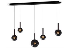 Pendelleuchte Luna Sospeso cloud 5L fix AIR phantom 240V 2700-4000K 45W 2150Lm IP20