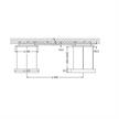 Pendelleuchte MITO Sospeso due 40 variabel rosegold  240V 2x40W 2220Lm D=40cm H=5cm IP20 | Bild 2