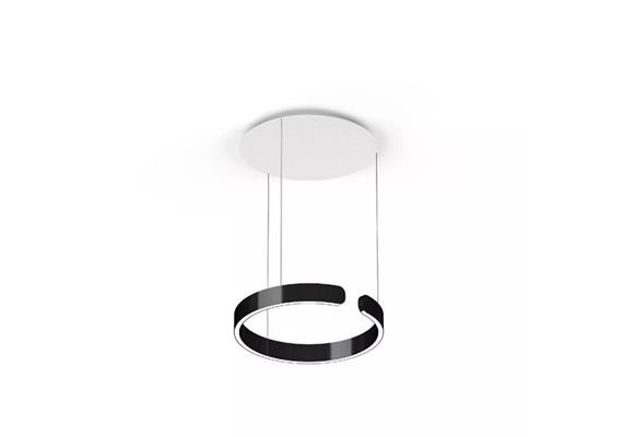 Pendelleuchte MITO Sospeso up 40 Var AIR black phantom  240V 40W 2220lm D=400mm H=52 IP20