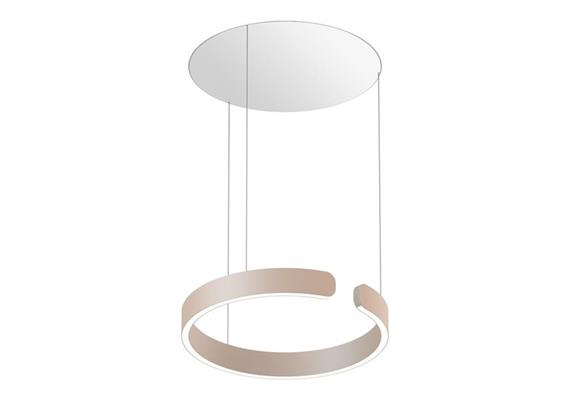 Pendelleuchte MITO Sospeso up 40 variabel AIR goldmatt  240V 40W 2220lm D=400 H=52 IP20