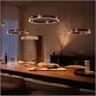 Pendelleuchte MITO Sospeso up 40 variabel AIR goldmatt  240V 40W 2220lm D=400 H=52 IP20 | Bild 5