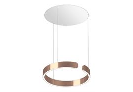 Pendelleuchte MITO Sospeso up 40 variabel AIR rosêgold  240V 40W 2220lm D=400 H=40 /IP20