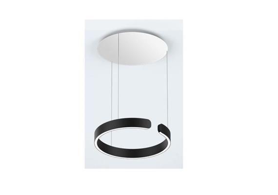 Pendelleuchte MITO Sospeso up 40 variabel AIR schwarzmatt  240V 40W 2220lm D=400 H=40 IP20