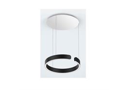 Pendelleuchte MITO Sospeso up 40 variabel AIR schwarzmatt  240V 40W 2220lm D=400 H=40 IP20