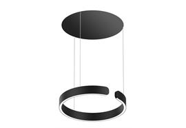 Pendelleuchte MITO Sospeso up 40 variabel wide schwarz  240V 40W 2220lm D=400mm H=52 /IP20