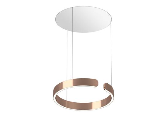Pendelleuchte MITO sospeso up 60 variabel wide roségold  240V/ 60W 2700-4000K 3330lm