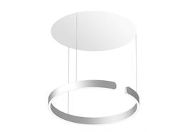 Pendelleuchte MITO Sospeso up 60 wide silbermatt  240V/ 60W 2700-4000K D=60cm IP20