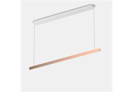 Pendelleuchte MITO volo 140 up variabel AIR wide rose gold  240V 60W 4500Lm L=136cm IP20