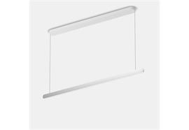 Pendelleuchte MITO volo 140 up variabel AIR wide silbermatt  240V 60W 4500Lm L=136cm IP20