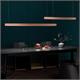 Pendelleuchte MITO volo 140 up variabel wide rose gold  240V 60W 4500Lm L=136cm IP20