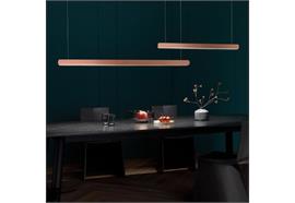 Pendelleuchte MITO volo 140 up variabel wide rose gold  240V 60W 4500Lm L=136cm IP20