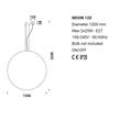 Pendelleuchte MOON 200 Japan Papier  230V 4 x E27 LED D=200cm IP20 | Bild 2
