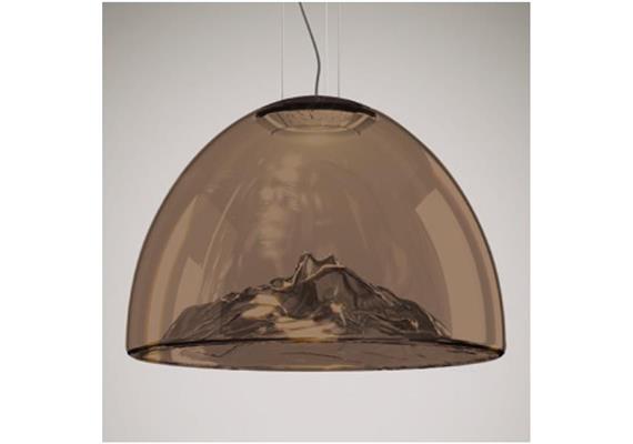 Pendelleuchte Mountainview pendant black chrome  240V 17W 3000K 2210Lm / D=50cm H=35 IP20