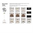 Pendelleuchte Mountainview pendant black chrome  240V 17W 3000K 2210Lm / D=50cm H=35 IP20 | Bild 3
