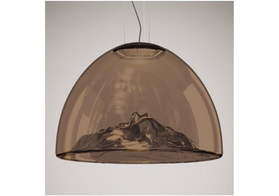Pendelleuchte Mountainview pendant black chrome  240V 17W 3000K 2210Lm / D=50cm H=35 IP20
