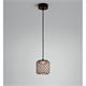Pendelleuchte Nans S16 outdoor 8.6W Brown  24V/ DC 2700K 341Lm D=16.5 H=16.5cm IP54