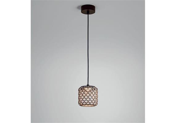 Pendelleuchte Nans S16 outdoor 8.6W Brown  24V/ DC 2700K 341Lm D=16.5 H=16.5cm IP54