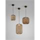 Pendelleuchte Nans S21 outdoor 12.6W Brown  24V DC 2700K 635Lm D=21.6 H=24.7cm IP66