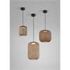Pendelleuchte Nans S21 outdoor 12.6W Brown  24V DC 2700K 635Lm D=21.6 H=24.7cm IP66