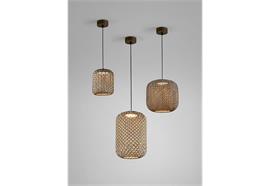 Pendelleuchte Nans S21 outdoor 12.6W Brown  24V DC 2700K 635Lm D=21.6 H=24.7cm IP66