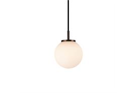 Pendelleuchte Orb 140 12W DTW Opal schwarz  48V/ DC 1028Lm CRI90 D=140 H=209 / IP20