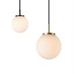 Pendelleuchte Orb 140 12W DTW Opal schwarz  48V/ DC 1028Lm CRI90 D=140 H=209 / IP20 | Bild 4