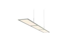 Pendelleuchte Oviso OLED 3x4.6W 3000°K grau DIM  230V/630lm L=998x120mm Sensordimm IP20