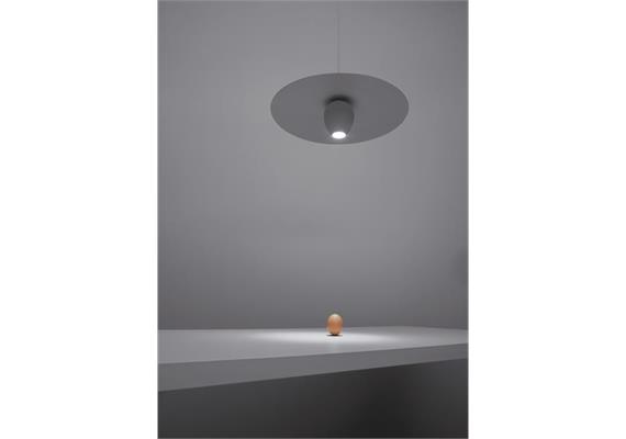 Pendelleuchte Ovonelpiatto 4W weiss matt  DC 350mA 2700K 352Lm/ D=400 H=107mm IP20