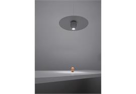 Pendelleuchte Ovonelpiatto 4W weiss matt  DC 350mA 3000K 379Lm/ D=400 H=107mm IP20