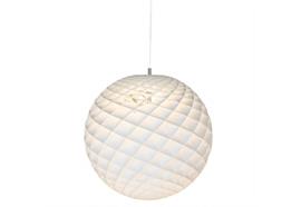 Pendelleuchte Patera 45 E27 weiss  230V E27 max. 60W/ 9W 2700K LED D=450 IP20