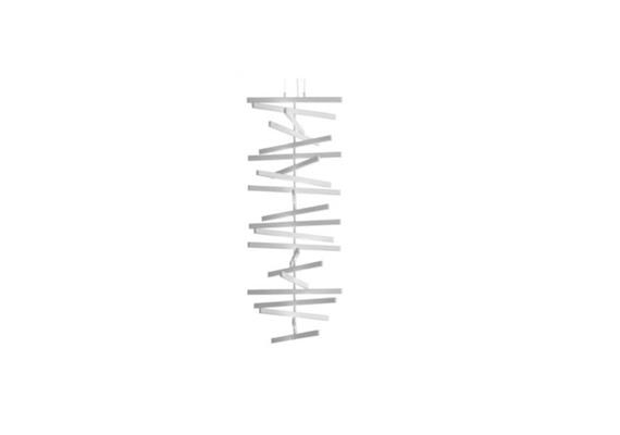 Pendelleuchte Rhythm 10xLED Strip cremeweiss m  230V/ 24V 10x 3.2W Led Strip H=52 B=47cm